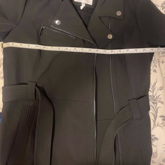🧥 BCBG Black Trench Coat✨💫 - Picture 4 of 4